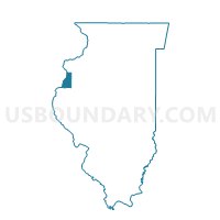 Henderson County in Illinois